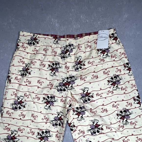 DISNEY Pants Womens Size X-Large Multicolored Mickey Mouse Sleep Pants Pajamas - Picture 5 of 9